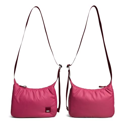 DailyObjects Women and Girls Cardinal Love March Crossbody Sling Bag / | Single Spacious Compartment | Slip Pocket|Wide & Adjustable Shoulder Strap| Leather Puller | Stylish Regular, Pink