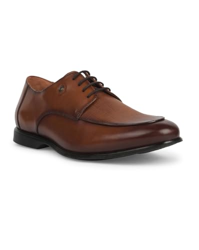 Bata Lionel Derby, Men's Tan Formal Derby Shoes Size- UK- 7
