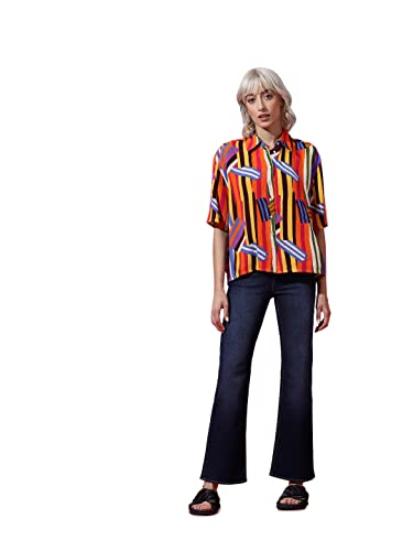 ONLY Over-Sized Fit Shirt (15317886_Scarlet Ibis_42)