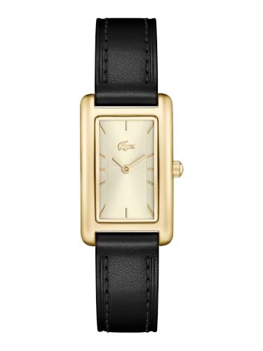 Lacoste Croisette Qtz Basic Gold Rectangle Dial Women's Watch- 2001524