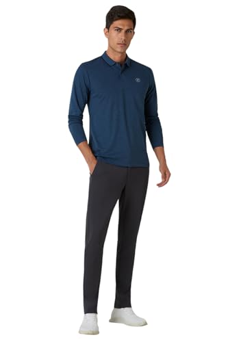 Van Heusen Men's Regular Fit T-Shirt (VFKPARGFA11332_Navy