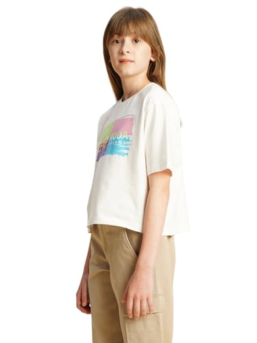 VERO MODA Girls Relaxed White T-Shirt