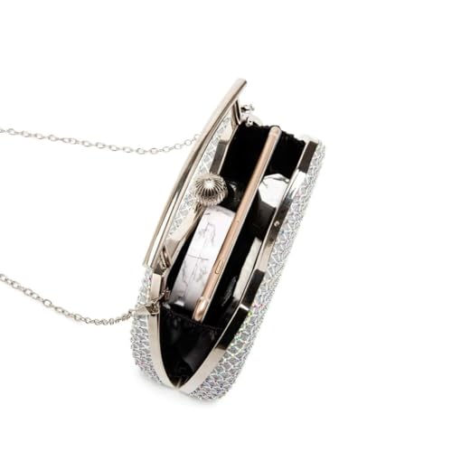Mastyle® Diamond Clutch Handbag For Women With Rhinestone Surface And Shining Glitter Finish