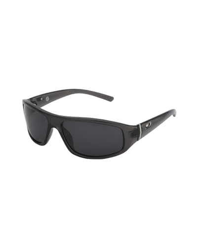 Carlton London Black Toned with Black Polarised Lens Sports Sunglass for men
