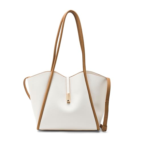 Lino Perros Avril Elegant Everyday Beige Tote bag