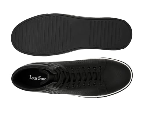 LOUIS STITCH Black Sneaker for Men | Comfortable Sneaker | LSP-SNK-AVI014-JB | (UK-7)