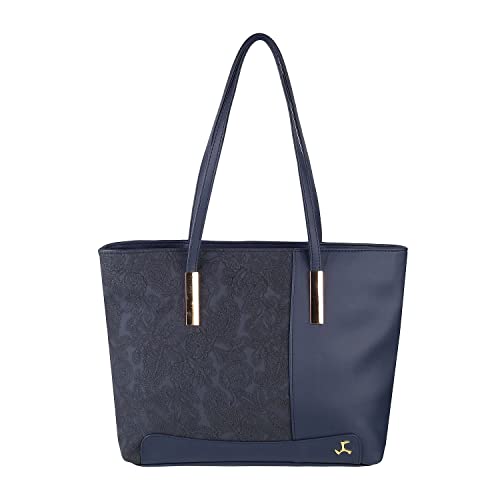 Mochi Womens Synthetic Blue Tote Bag (One Size)