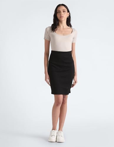 Clavin Klein Women Black Color Skirt (M)