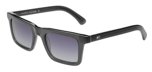 Tommy Hilfiger Grey Square Polarized Sunglasses