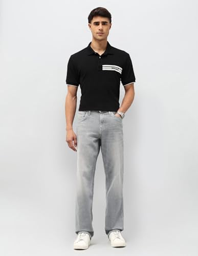 U.S. Polo Assn. Denim Co. Men's Relaxed Jeans (UDJEN2023_Mid Grey