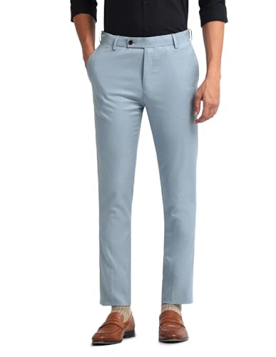 Arrow Autoflex Super Slim Trousers Light Blue