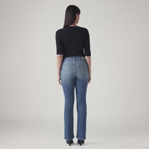 Levi's Women's 725 Mid Indigo Flared Fit High Rise Jeans