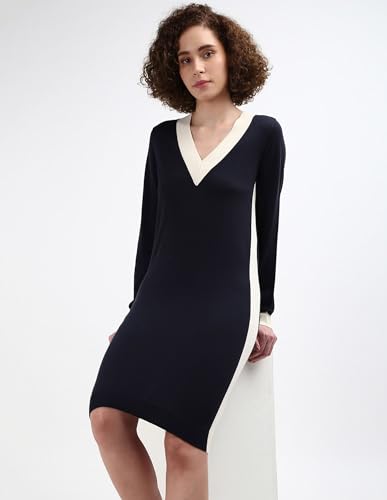 Tommy Hilfiger Womens Blue Color Dress XS