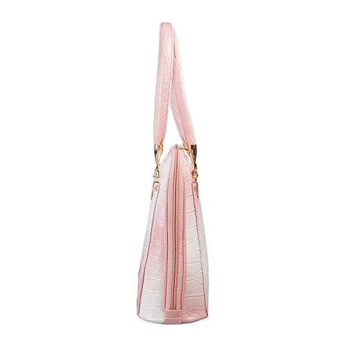 Metro Womens Synthetic Pink Shoulder Bag (One Size)