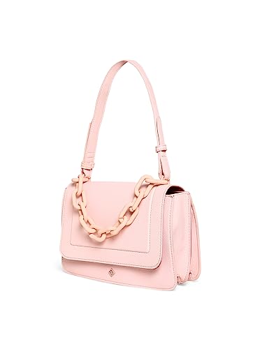 Call It Spring Chainned Women's Light Pink Shoulder Bag