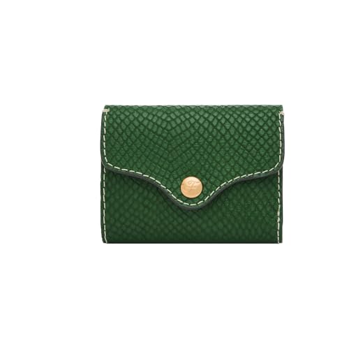 Fossil Women Leather Heritage Green Card Case Sl8285310