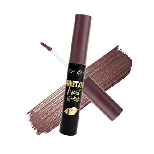L.A Girl Metal Liquid Lipstick, Galvanize, 7ml