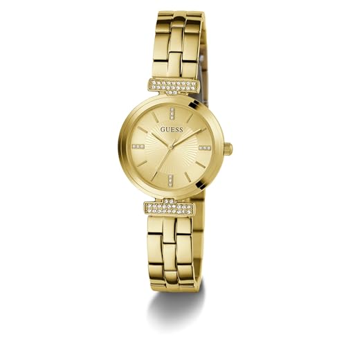 GUESS Analog Gold Dial Women's Watch-GW0762L2