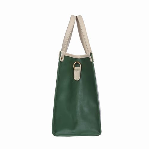 Keywest Women's Voyage Luxe Tote Handbag for Women | Hobo Bag for Work | Ladies Purse | Stylish Shoulder Bag | Gift For Women | Green