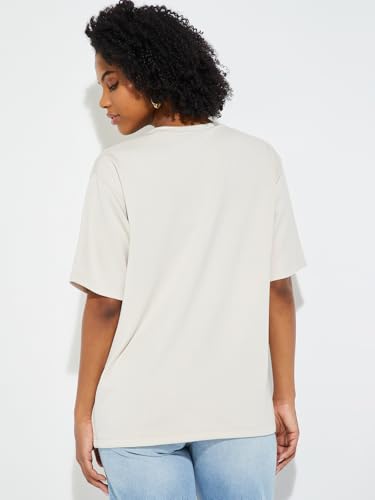 Max URB_N Women Oversized Devil Wears Prada T-Shirt (White_XXL)