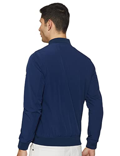 U.S. POLO ASSN. Men's Trench Coat (USJCK0086_DK. Blue_2XL)
