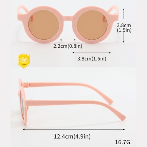 First Lens Funshine Kids Sunglasses Get Kids Name on Frame For Girls & Boys - UV400 Age (2 to 8) - Black