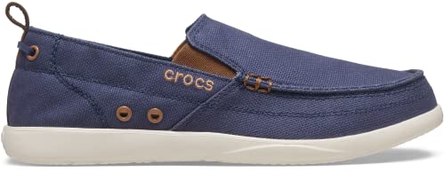 Crocs Mens Walu Navy/Stucco Loafer - 10 UK (M11) (11270)