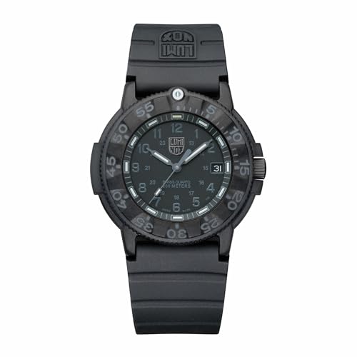 Luminox - Original Navy Seal X3.CZ01.BO - Mens Dive Watch - Watches for Men - 43mm - Swiss Quartz - 200M Water Resistant - Hardened Mineral Crystal - CARBONOX Case - Always Visible - Swiss Made
