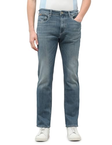 U.S. Polo Assn. Denim Co. Men's Harold Slim Straight Fit Blue Jeans (UDJEN2006_Blue_30)