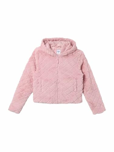 Max Girl's A-Line Coat (W25EJKT04A_Dusty Salmon Pink