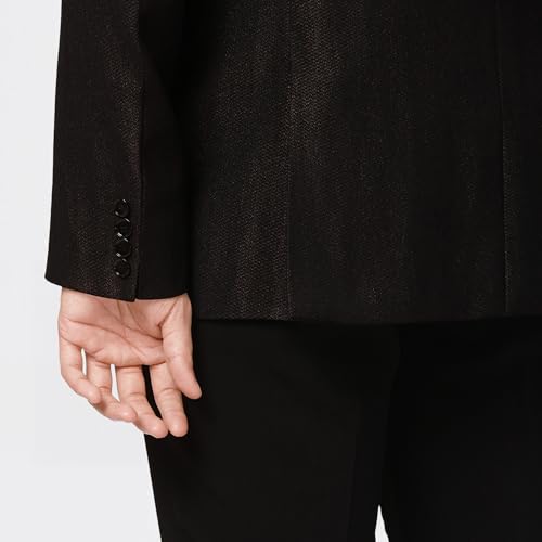 Raymond Ethnix Mens Black Two-Piece Suit