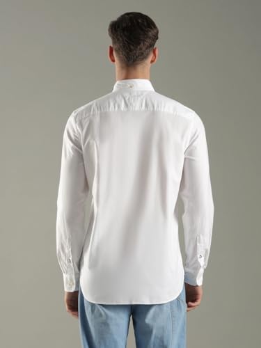 Solid Regular Fit Cotton Shirt