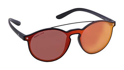 Fastrack Sunglasses |Round Orange |UV protected | Large
