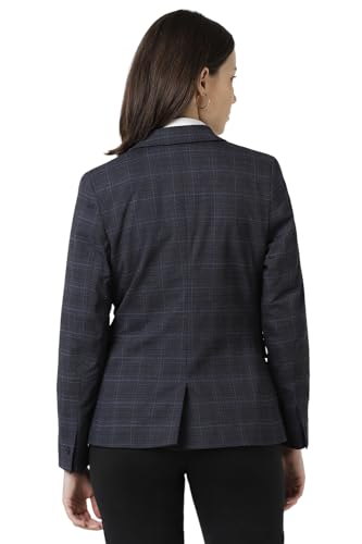 Van Heusen Women's Blazer (VWBZFRGPO80641_Navy