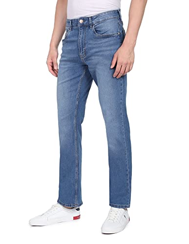 U.S. POLO ASSN. Boot Cut Men's Jeans (UDJENO0659_Blue_32)