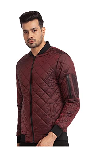 Park Avenue Regular Fit Grey Activewear Jackets For Men