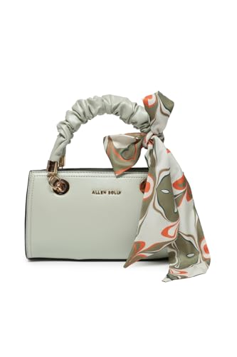 Allen Solly Women Solid Scrunchie Handle Crossbody Bag