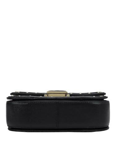 Da Milano Genuine Leather Black Shoulder Bag (01198) (Small)