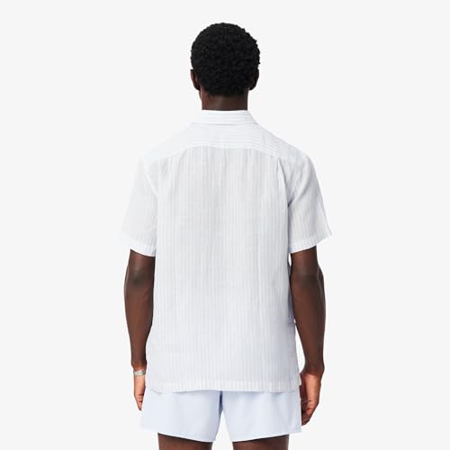 Regular Fit Short Sleeved Linen Shirt