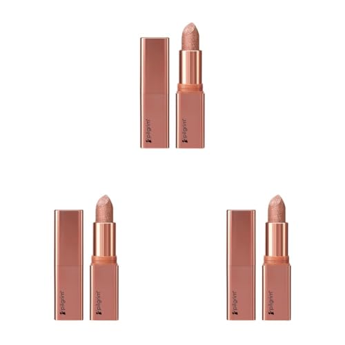 Pilgrim Glitter Lipstick For Women 4.2gm | Dubai Luxe Lifestyle - The Khalifa Shade | Lipstick Infused with Vitamin E & Olive Oil | Glitter Formula With Matte Finish | Non Drying | All Skin Types
