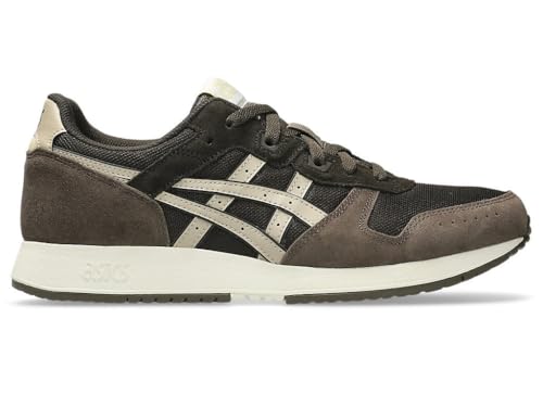 ASICS Unisex Lyte Classic Black Coffee/Feather Grey Sneakers - 9 UK Men/ 8 UK Women (1203A920.201)