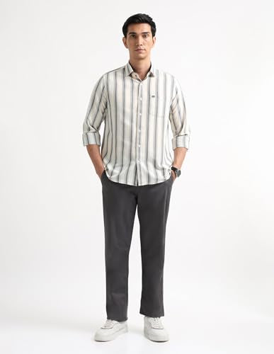 Arrow Sport Beige Casual Shirt_ASAEOSH2034_42