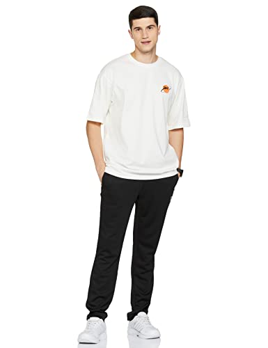Reebok Unisex-Adult Graphic Regular Fit T-Shirts (HB9649_Chalk L)