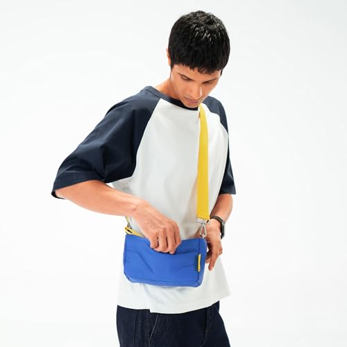 DailyObjects Blue Puft Crossbody Bag