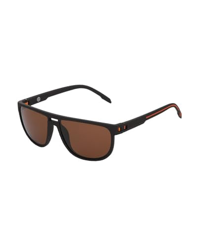 Carlton London Brown with Orange Toned Brown Polarised Lens Sunglass for men