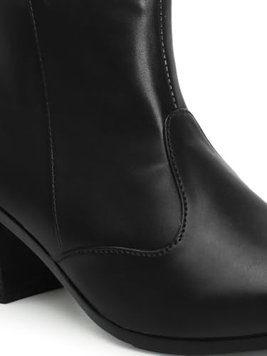 Elle Women boots, Colour-Black, Size-UK 4