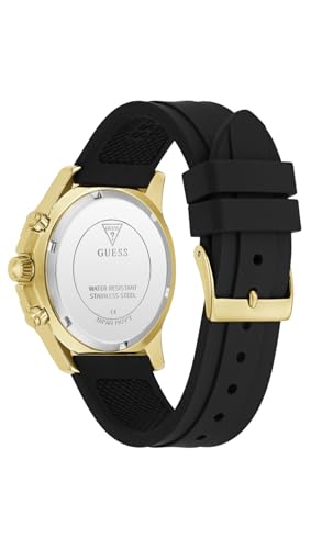 GUESS Champagne Round Dial Analog Women's Watch - GW0772L5