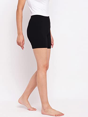 Enamor Women's Shorts (Black, L)
