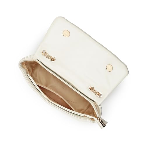 Fastrack Quiltpop Shoulder Bag | Quilted Faux-Leather Women’s Handbag | Gold Chain Accent, Zipper + Magnetic Closure, Spacious Compartment with Internal & External Pockets | Everyday & Casual Carry