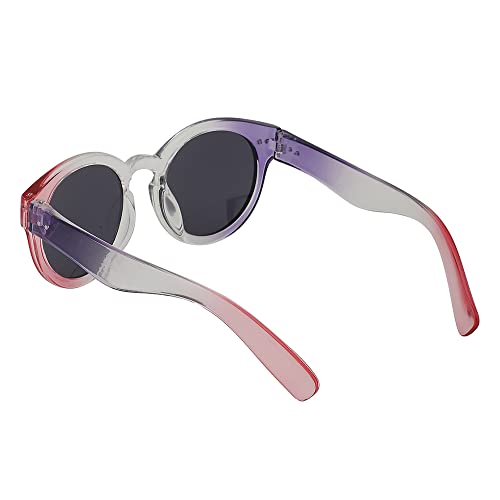 Carlton London Girl's Blue Lens & Purple Round Sunglasses